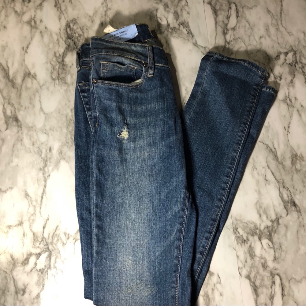 Bullhead low rise skinny jeans size 1